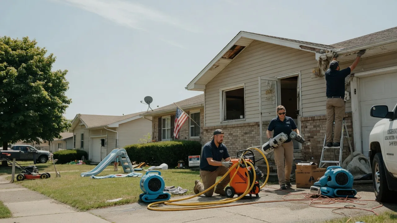Water Damage Restoration in Harveysburg, OH near me